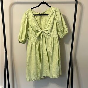 Abercrombie & Fitch Light Green Mini Dress
